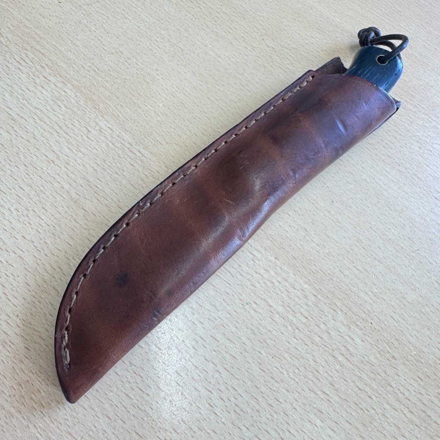 Casstrom Woodsman Bog Oak Handle - 8.8cm Blade - Image 5