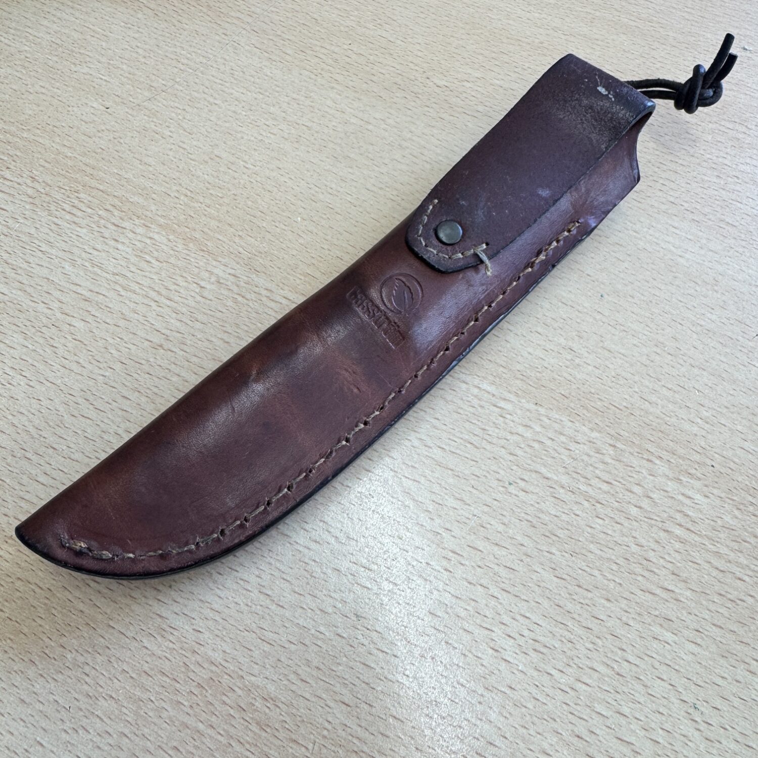 Casstrom Woodsman Bog Oak Handle - 8.8cm Blade - Image 4