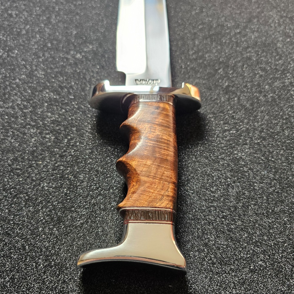 Custom Bowie Knife 18.15" with Leather Sheath - Image 4
