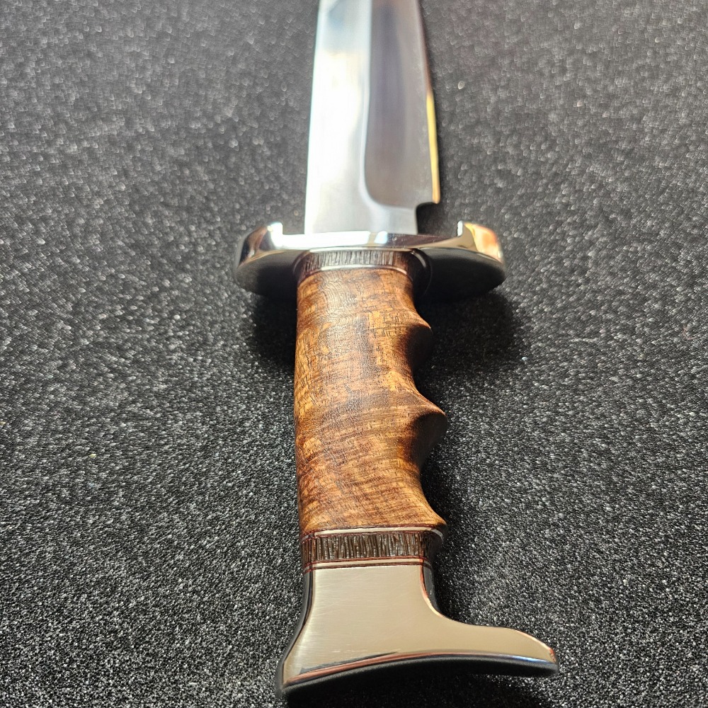 Custom Bowie Knife 18.15" with Leather Sheath - Image 3