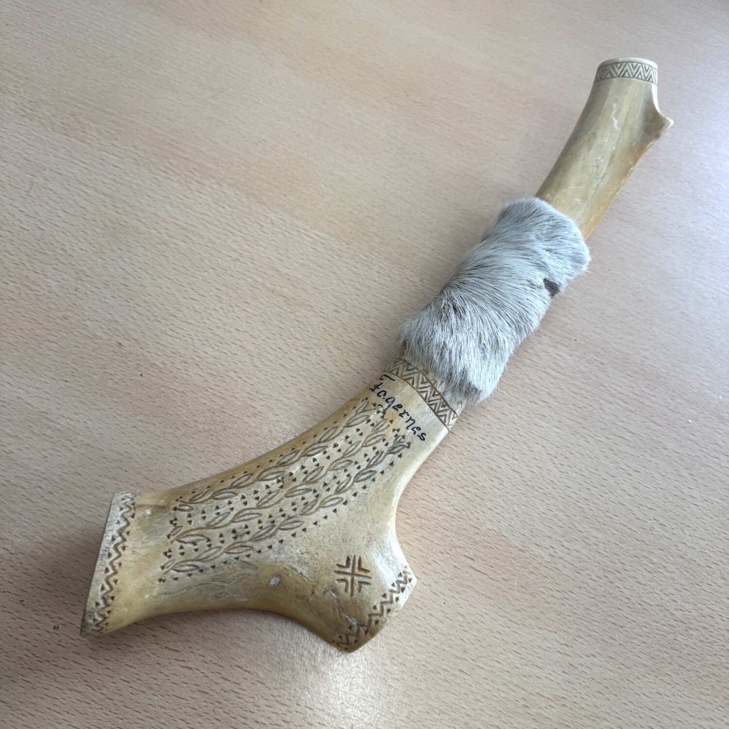 Custom Antler Handled Puukko - Image 3