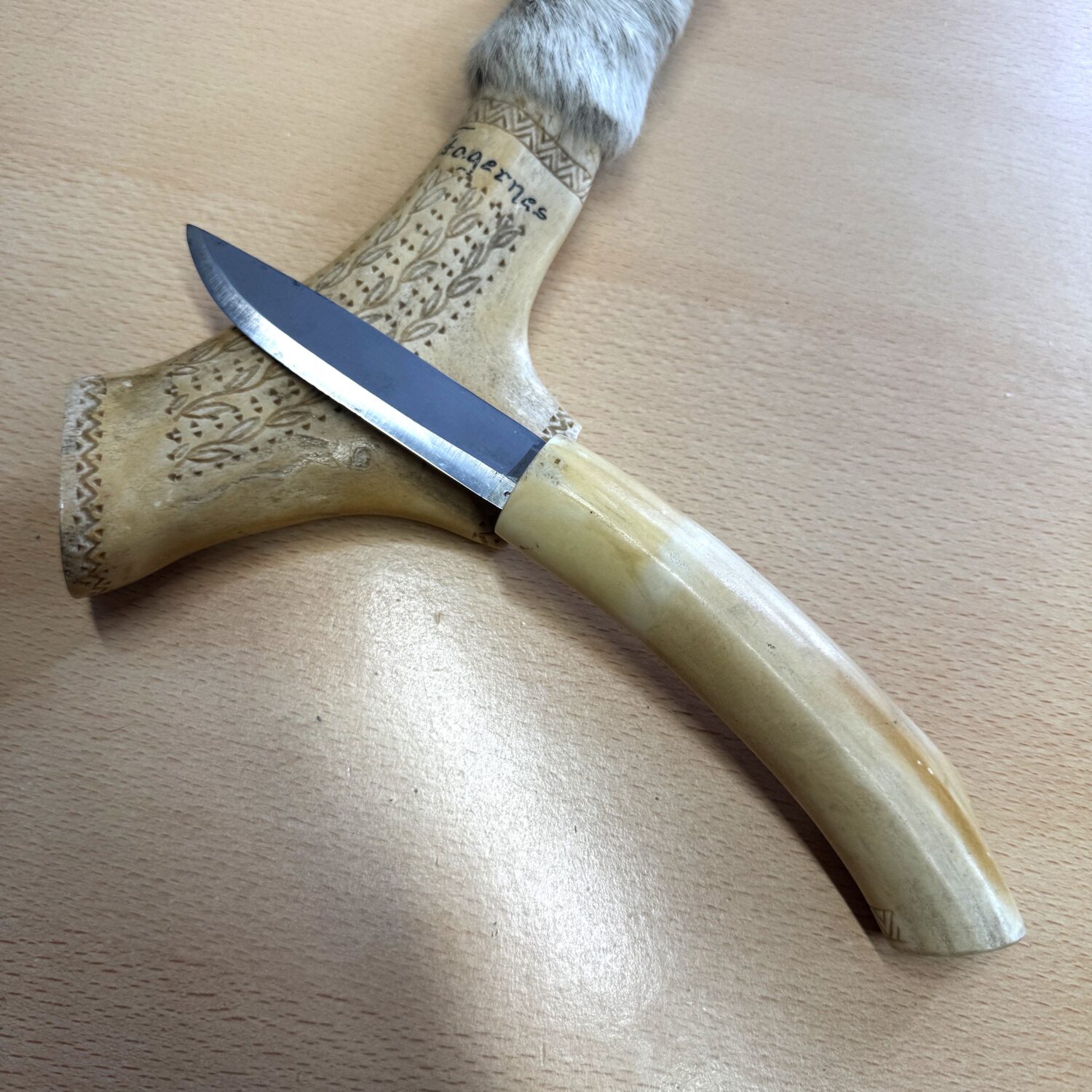 Custom Antler Handled Puukko