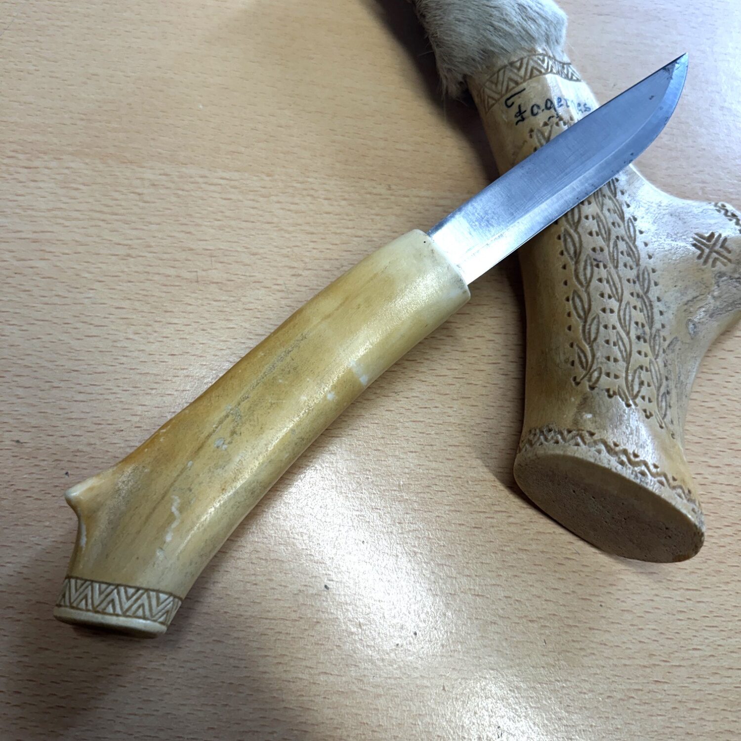 Custom Antler Handled Puukko - Image 7