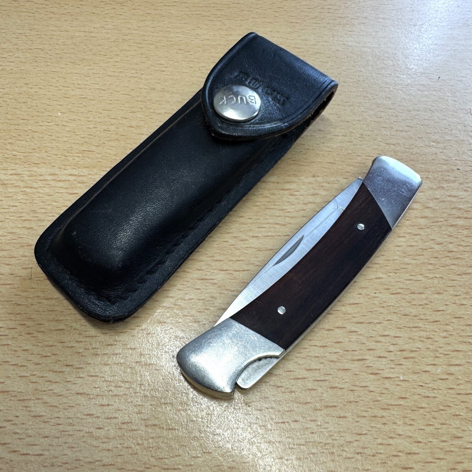Vintage Buck 501 Including Leather Belt Pouch - Image 3