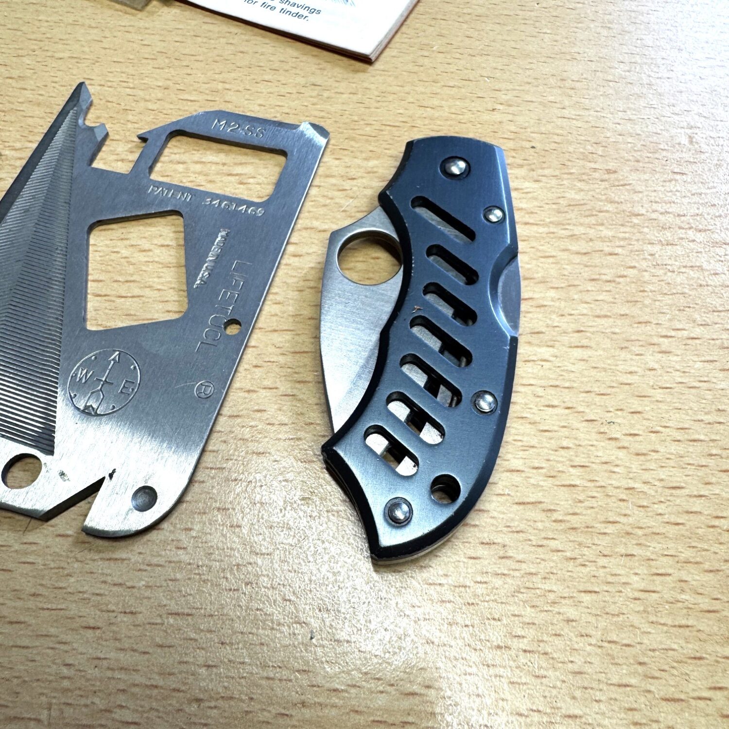 Spyderco Navigator & Alison Forge Life Tool - Image 7
