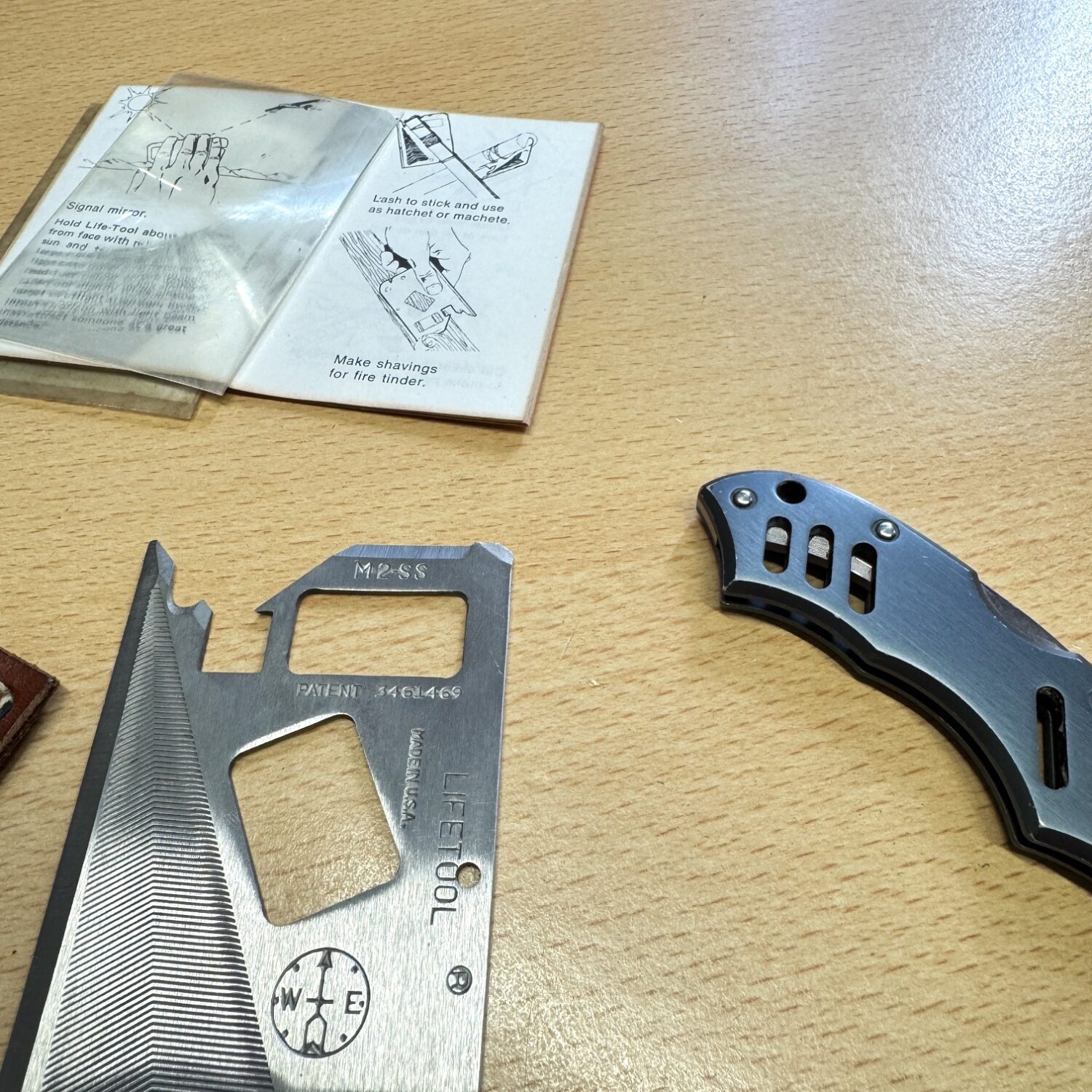 Spyderco Navigator & Alison Forge Life Tool - Image 5
