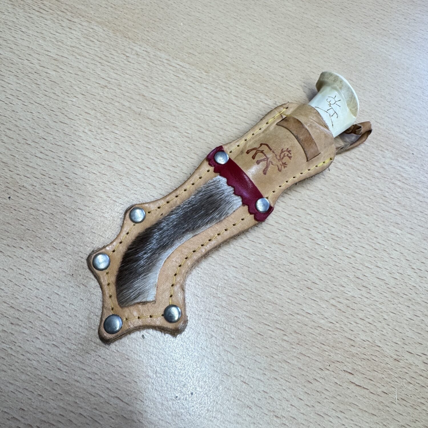 Finnish Puukko utility knife leather sheath - Image 4