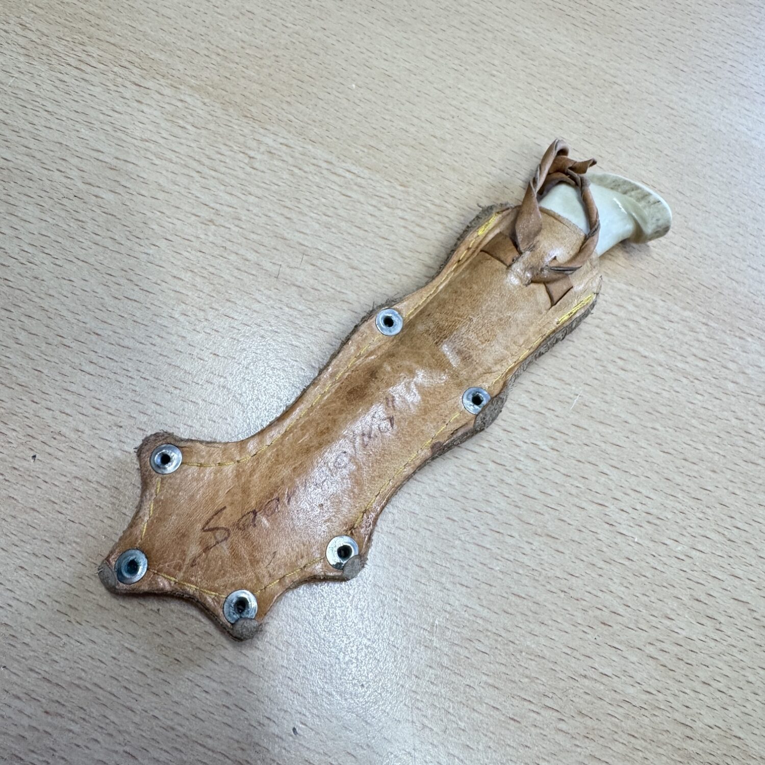 Finnish Puukko utility knife leather sheath - Image 3