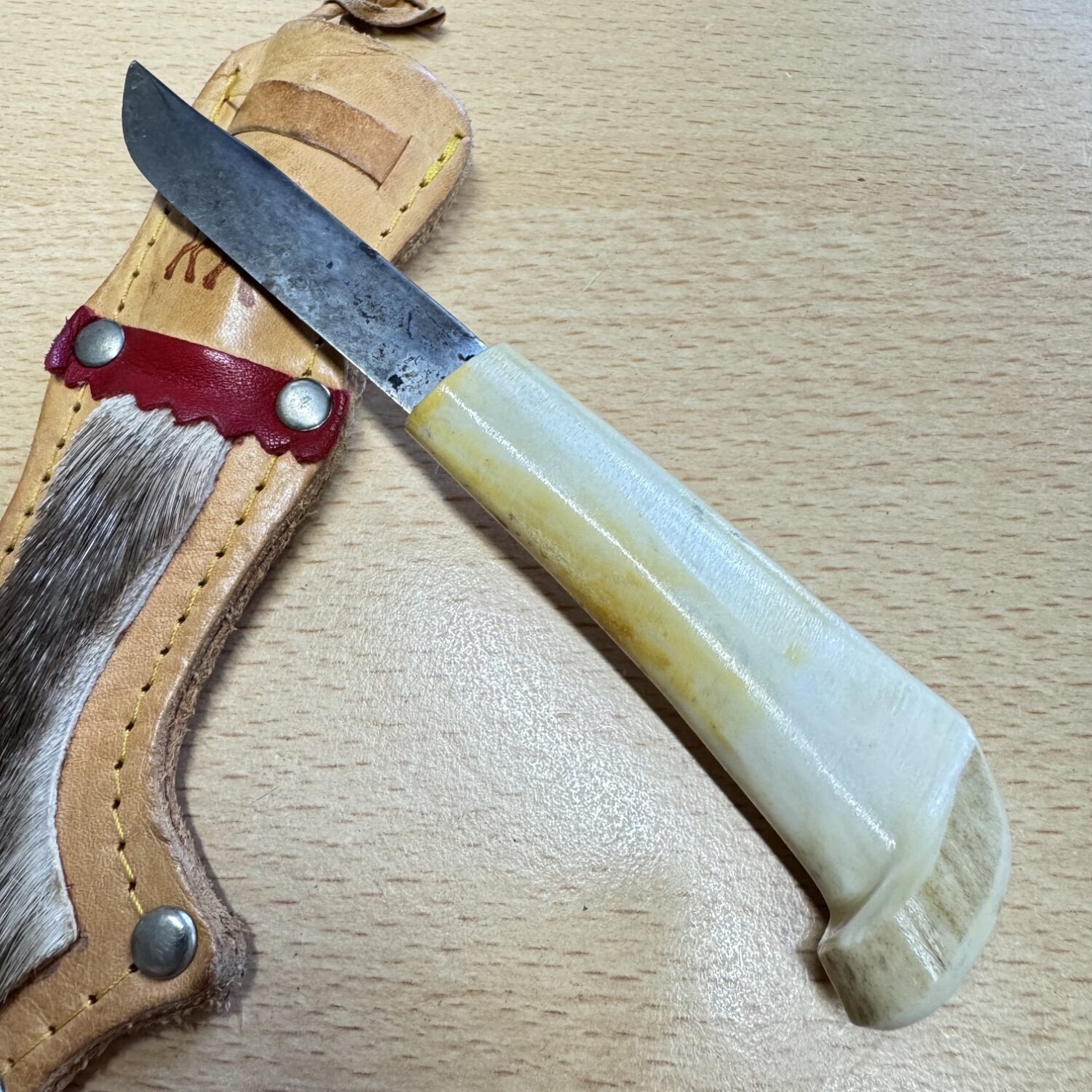 Finnish Puukko utility knife leather sheath - Image 2