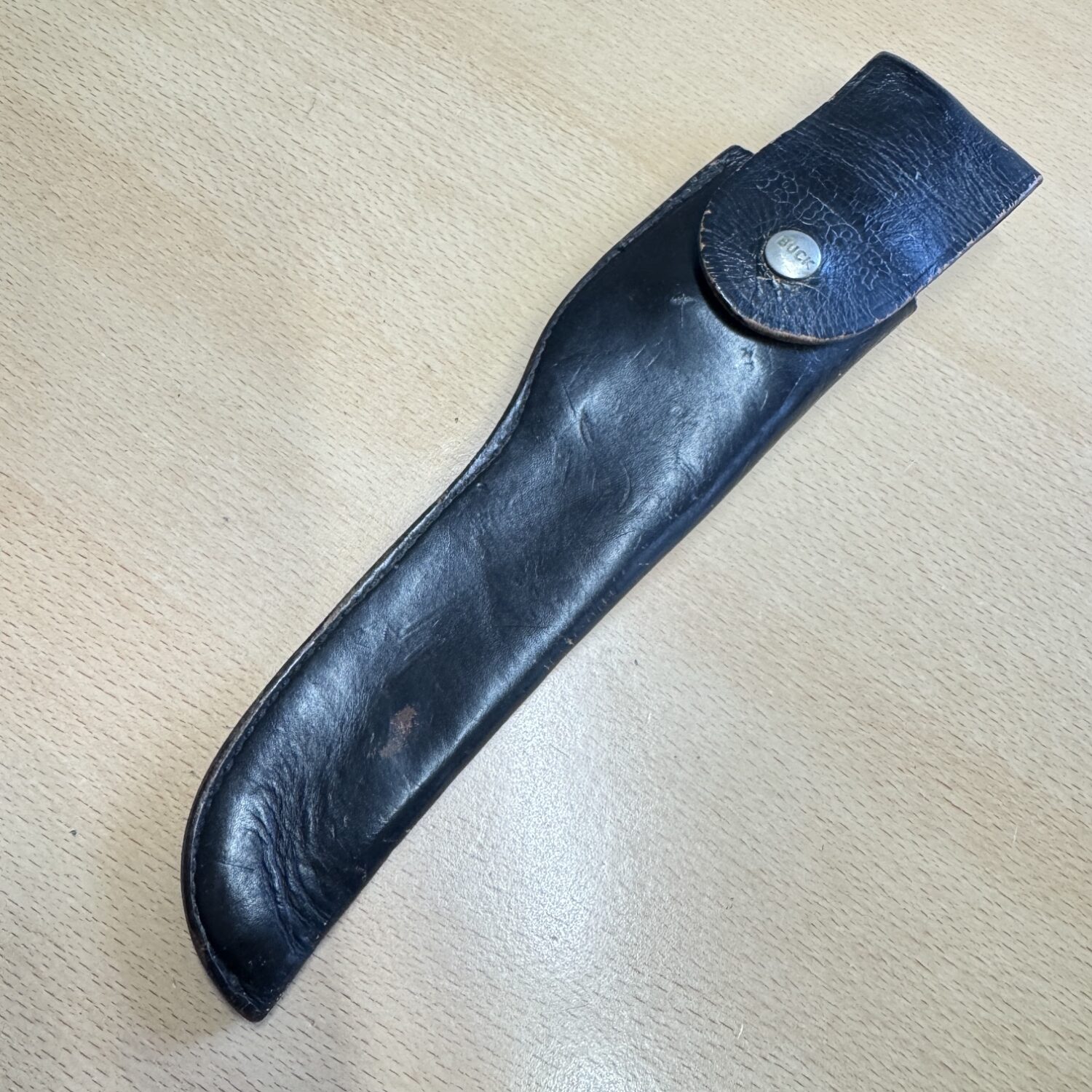 Buck 120 With Leather Sheath - Image 7