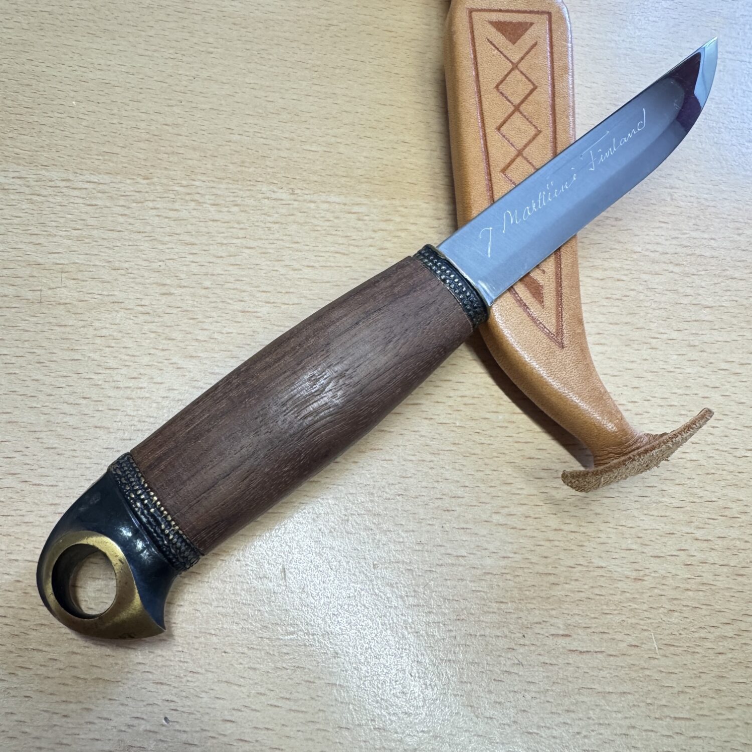 J Marttiini Eagle Knife leather sheath - Image 6