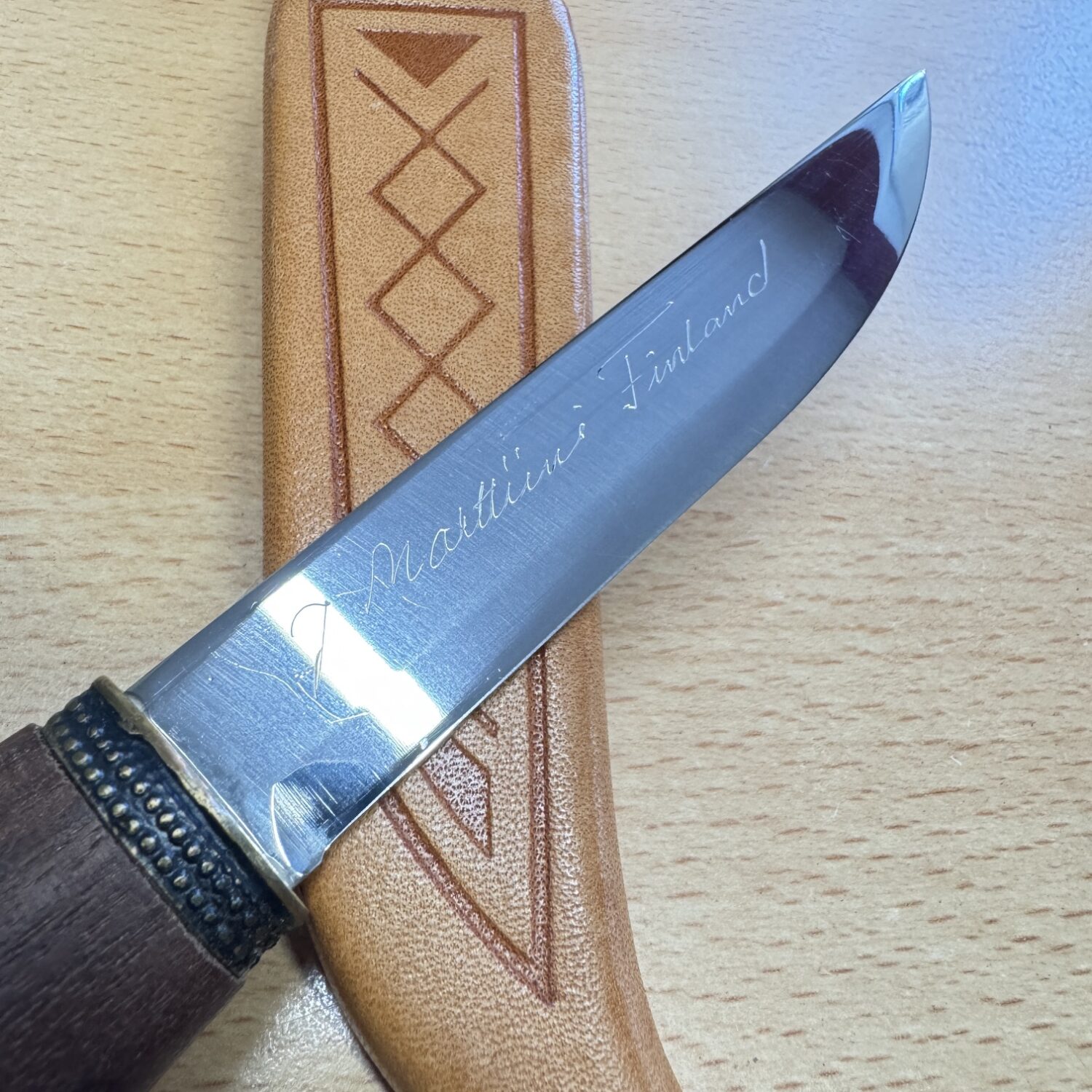 J Marttiini Eagle Knife leather sheath - Image 2
