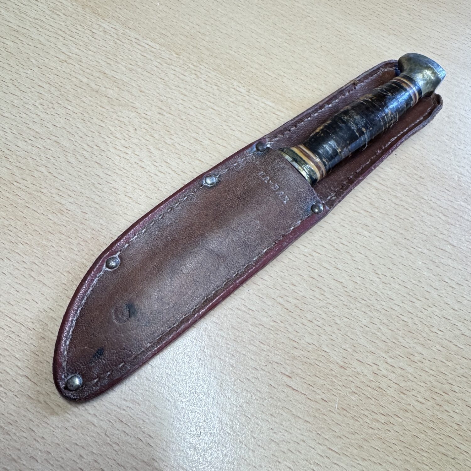 Ka Bar Fixed blade leather sheath - Image 5