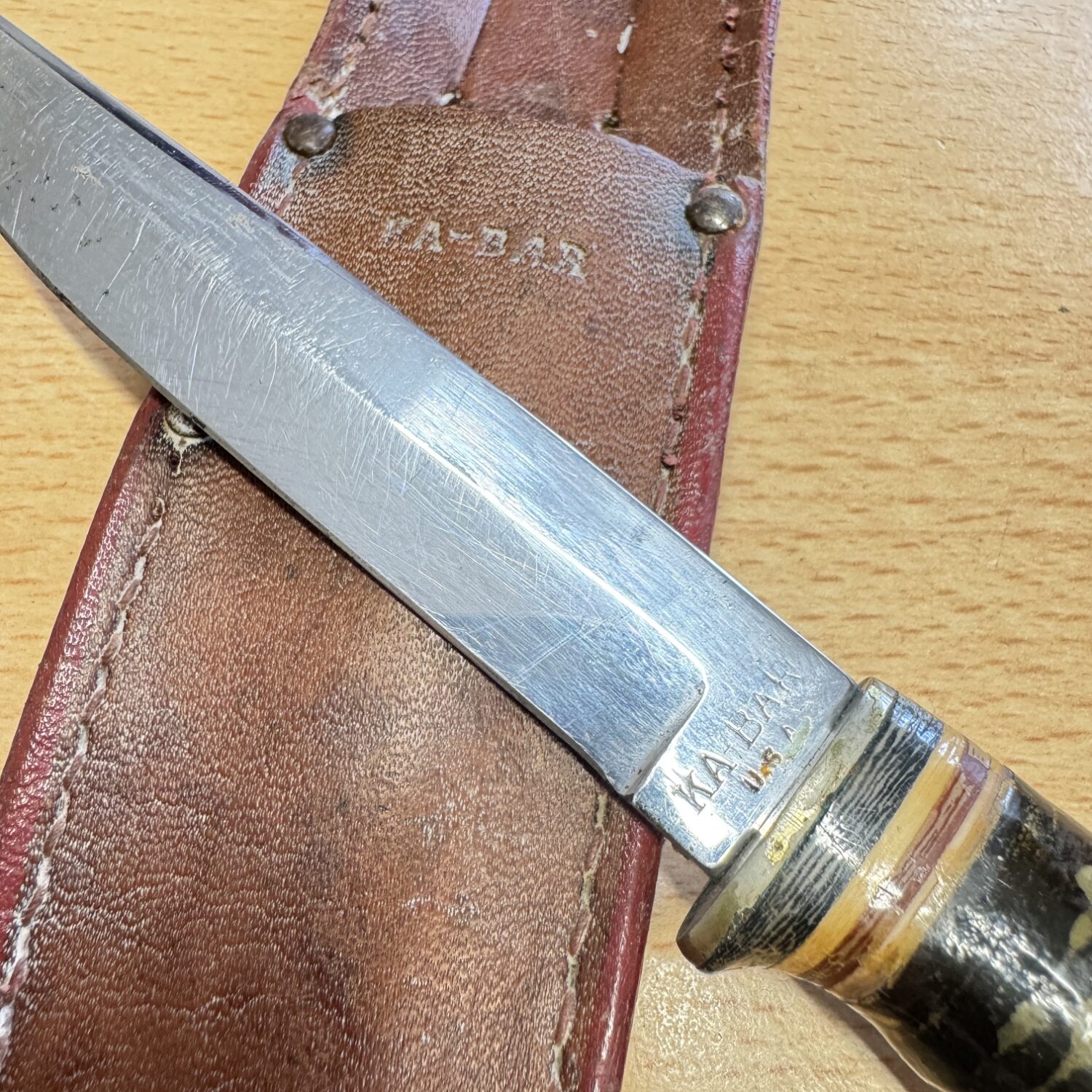 Ka Bar Fixed blade leather sheath - Image 3