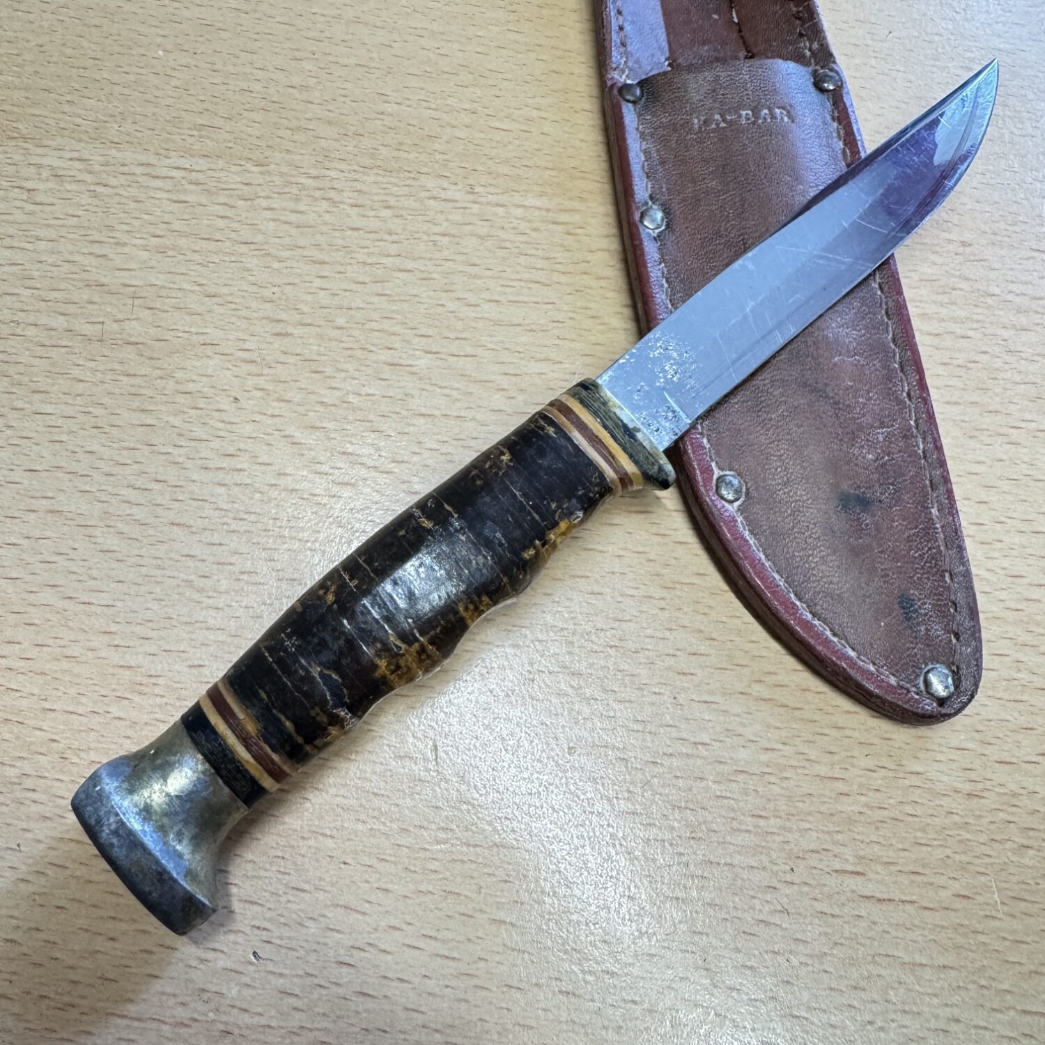 Ka Bar Fixed blade leather sheath - Image 2